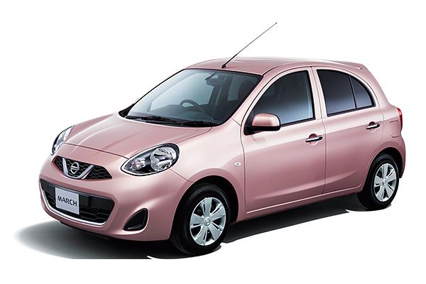 マーチG ボディカラー：ナデシコピンク（画像：日産自動車）