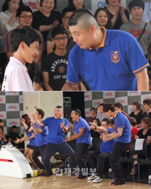KBS2TV『芸・体・能』第12回で、芸・体・能チームのレギュラー、カン・ホドンが競技の前から大ショックを受けた。