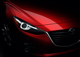 新型「Mazda3」5ドアハッチバック（北米仕様車）（画像：マツダ）