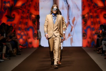 エトロ2014年春夏メンズコレクション - メキシコ独立の父をモチーフに