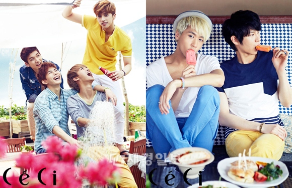 VIXXが、爽やかな夏のグラビアを公開した。写真＝Ceci