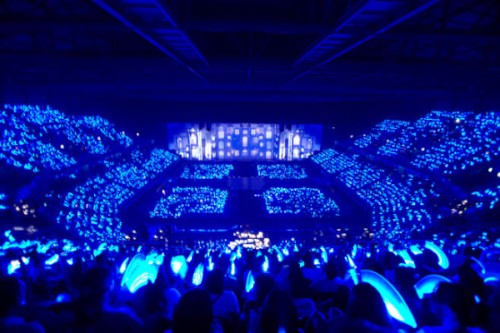 全世界のファンを魅了しているSUPER JUNIORが、今回はタイでワールドツアー「SUPER SHOW5」を開催した。写真＝SMエンターテインメント