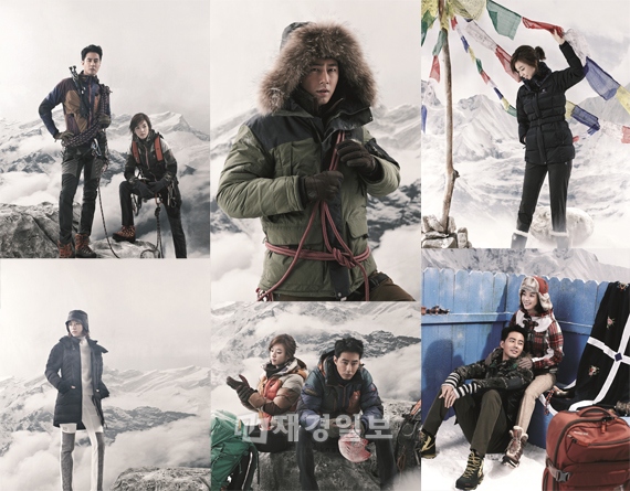 アウトドアブランド「Black Yak」（代表 カン・テソン）が、俳優チョ・インソンと女優ハン・ヒョジュをモデルに起用し、2013年秋冬シーズンのグラビアを公開した。