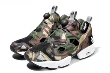 AAPE×リーボックの限定コラボスニーカー発売