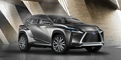 「LEXUS LF-NX」（画像：トヨタ自動車）