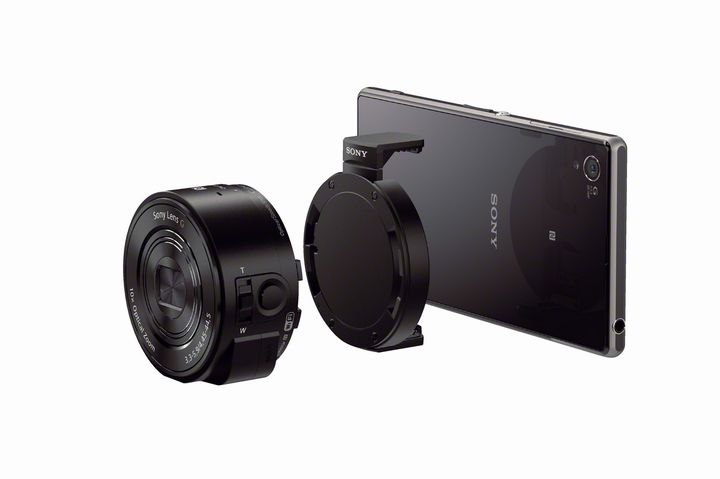 「DSC-QX10」（画像：ソニー）