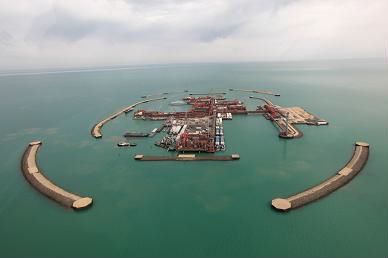カシャガン油田生産施設（画像：国際石油開発帝石）