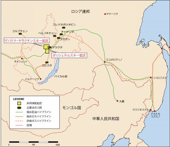 鉱区位置図（画像：伊藤忠商事）