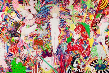 市ヶ谷で天野喜孝の個展「TOKYO SYNC」DEVA LOKA新作展示