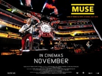 ミューズ 『ライヴ・アット・ローマ・オリンピック・スタジアム』の日本4K上映決定、トレイラーも公開