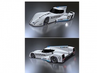 日産自動車とNISMOが公開した電力駆動レーシングカー「Nissan ZEOD RC」(Zero Emission On Demand Racing Car/ズィー・オッド・アールシー)