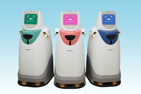 「病院内自律搬送ロボットHOSPI（ホスピー）」（画像：パナソニック）