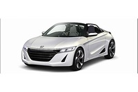 NSXにも通じるLEDの切れ長な眼が印象的なフロントマスクを構成する「Honda S660 CONCEPT」