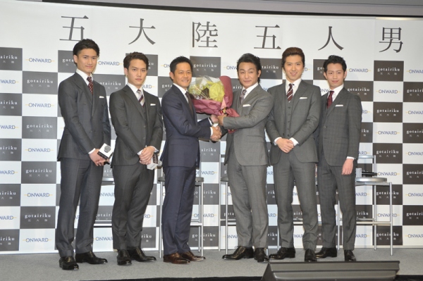 オンワード樫山「五大陸」がブランド刷新　片岡愛之助さんら歌舞伎俳優起用し大型キャンペーン