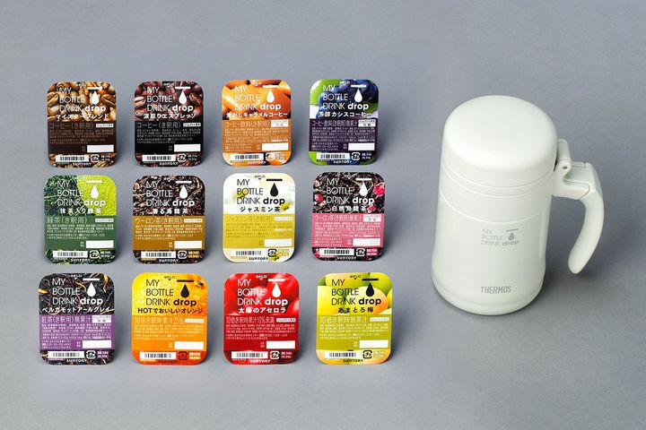 マイボトルドリンク「drop」（写真：サントリー食品インターナショナル）