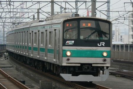 205系電車（写真：JR東日本）