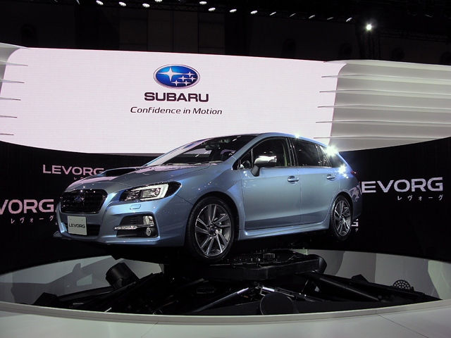 新型スポーツツアラーとして来春発売される「LEVORG」