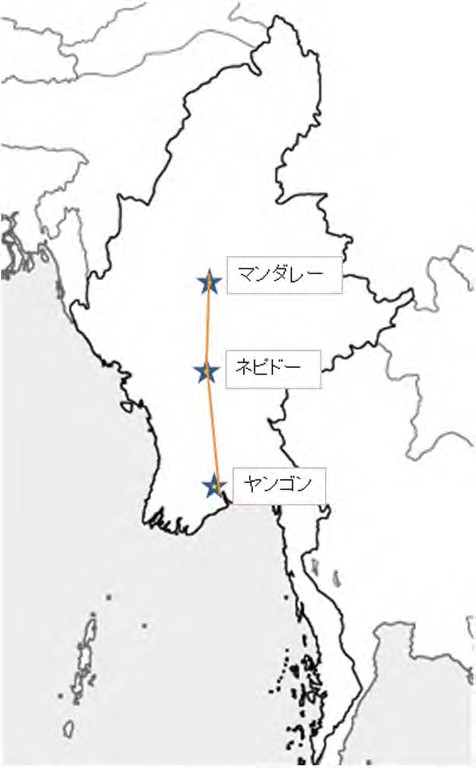 光通信インフラの設置区域を示す地図