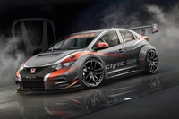 「Honda Civic WTCC」2014年型マシンのスケッチ（画像提供：ホンダ）