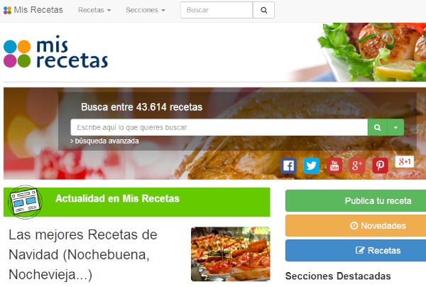 クックパッドが買収するスペインのレシピサイト「Mis Recetas」