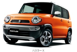 スズキの新型軽乗用車「ハスラー」