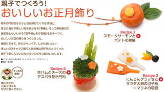 『システムキッチンのトップメーカー』クリナップ<7955>(東1)では、ホームページ内に、お正月に親子で楽しみながら作れるレシピ「親子でつくろう!おいしいお正月飾り」を公開した。 『システムキッチンのトップメーカー』クリナップ<7955>(東1)では、ホームページ内に、お正月に親子で楽しみながら作れるレシピ「親子でつくろう!おいしいお正月飾り」を公開した。