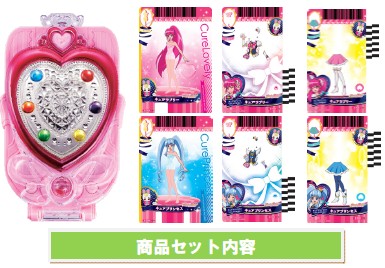バンダイが2月1日に発売する変身アイテム「ハピネス変身！プリチェンミラー」の商品内容