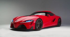 トヨタ自動車が2014年北米国際自動車ショーに初出展するスタディコンセプト「TOYOTA FT-1」（写真提供：トヨタ自動車）