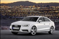 アウディジャパンが14日発売した新型のプレミアムコンパクトセダン「Audi A3 Sedan」