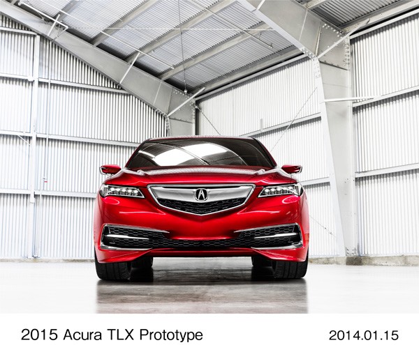 ホンダの北米高級車ブランド「アキュラ」（Acura）の新型車「TLXプロトタイプ」（写真提供：ホンダ）