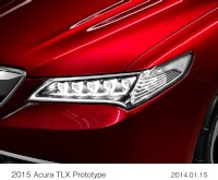 ホンダの北米高級車ブランド「アキュラ」（Acura）の新型車「TLXプロトタイプ」（写真提供：ホンダ）