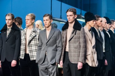 カルヴェン 2014-15年秋冬メンズコレクション - 裏切りのギャング、流れるエスプリ