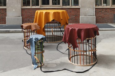 若手アーティスト16人がエルメスの工房で制作した作品展「コンダンサシオン」 銀座メゾンエルメスで開催