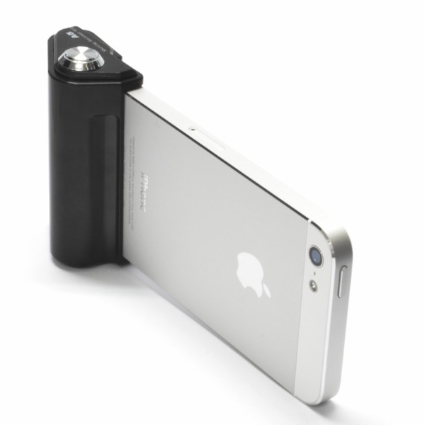 iPhone 5 / 5s用のカメラグリップ「iPhone Shutter AB GRIP 2」