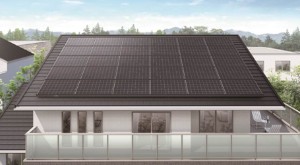 LIXILの太陽光発電システム「ソーラーラック Aタイプソーラーパネル」施工例
