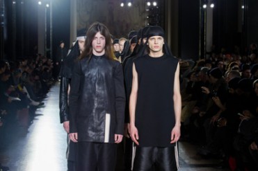リック オウエンス 2014-15年秋冬メンズコレクション - 新しい身体の形