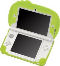 ニンテンドー3DS LL用のカバー「ガチャピン×ムック シリコンカバー（3DS LL用）」