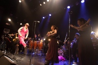 O.L.H 壇蜜が主演する映画『地球防衛未亡人』主題歌を熱唱