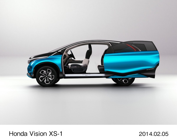 ホンダが第12回オートエキスポ2014で世界初公開したクリエイティブ・スタディーモデル「Honda Vision XS-1」（写真提供：ホンダ）