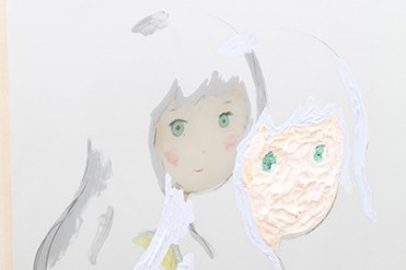 キャラクター化された日本の少女像との対話 - 谷口真人の個展が渋谷で開催