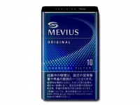 世界3位のたばこメーカー「JT」(世界シェア15%)を代表するブランド「メビウス」。昨年、マイルドセブンが名称変更して生まれた商品で、JTの国内販売の半数を占めるという。なお、世界シェア1位のメーカーは米フィリップモリス社(同26%)。2位は英ブリティッシュ・アメリカン・タバコ(同19%)。