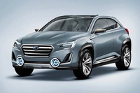 富士重工業が2014年ジュネーブ国際モーターショーで世界初公開した「SUBARU VIZIV 2 CONCEPT（スバル ヴィジヴ 2 コンセプト）」