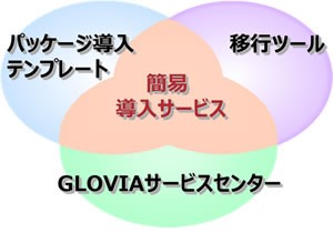 簡易導入サービスの概念図 