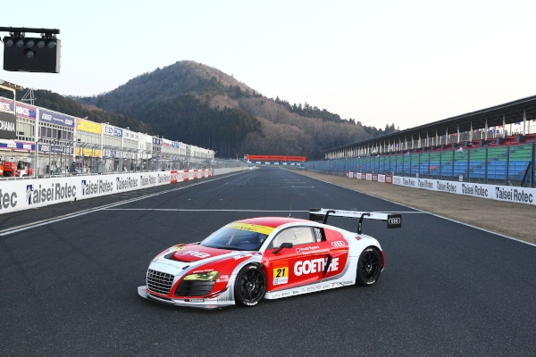 アウディジャパンはHitotsuyama Racingとパートナーシップを組み、R8 LMSでGT300に参戦する。（写真提供：アウディ ジャパン）