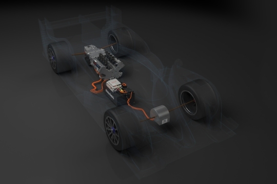 トヨタの新型ハイブリッド・レーシングカー「TS040 HYBRID」