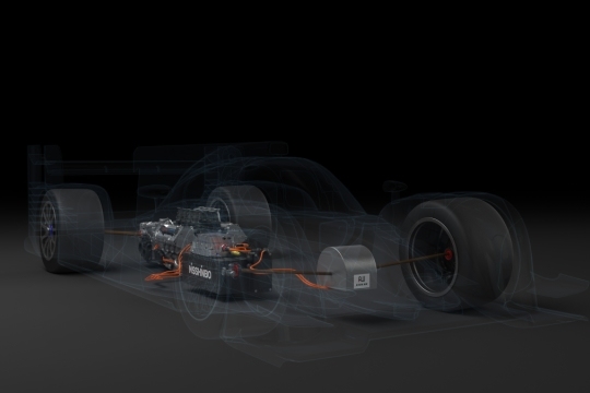 トヨタの新型ハイブリッド・レーシングカー「TS040 HYBRID」