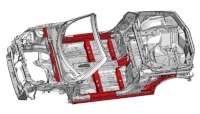 ダイハツ工業が6月に発表予定の新型オープンスポーツカー「COPEN」に採用する新技術の一つ「D-Frame」