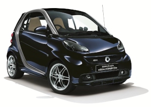 メルセデス・ベンツのマイクロコンパクトカー「スマート」の日本限定特別仕様車｢smart fortwo coupé & cabrio BRABUS Xclusive edition midnight blue｣