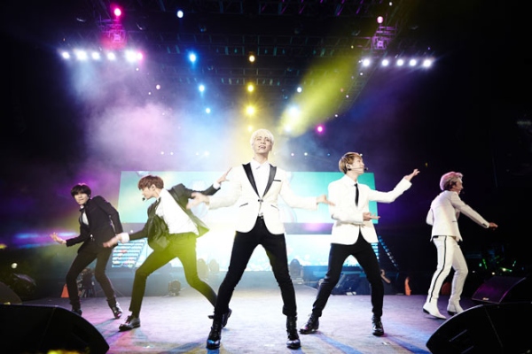 SHINeeがアルゼンチン公演を最後に『SHINee CONCERT “SHINee WORLDⅢ”』中南米ツアーを成功的に終えた。写真＝SMエンターテインメント