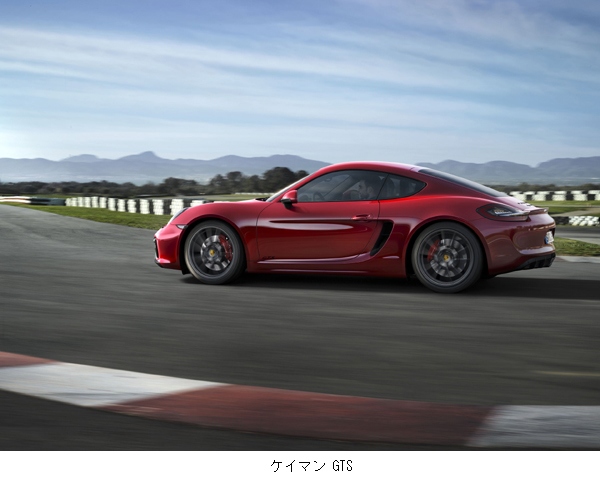 ポルシェAGが北京モーターショーでワールドプレミアする「ケイマンGTS」